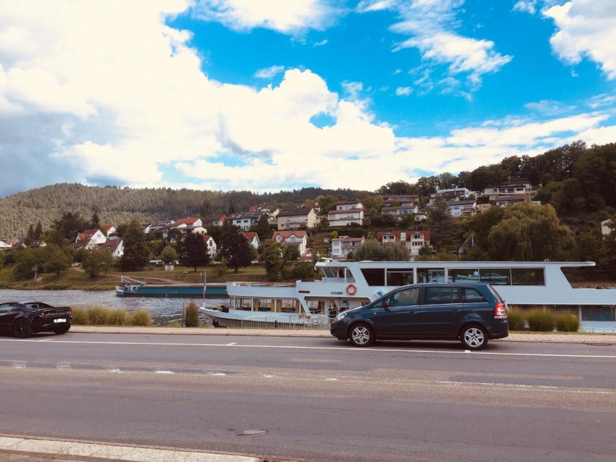 Neckarblick,Natur, Altstadt Hirschhorn Exterior foto